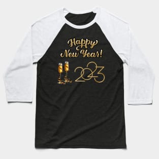 Happy New Year 2023 Baseball T-Shirt